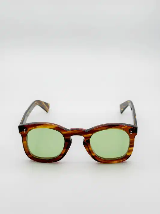 Lesca Deca 8mm Light Horn Pink / Light Green | Limited Edition