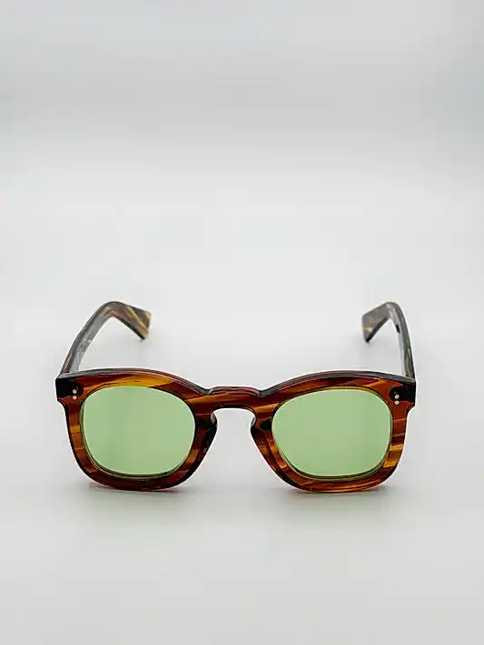 Lesca Deca 8mm Light Horn Pink / Light Green | Limited Edition