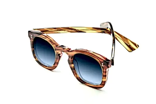 Lesca Deca 8mm Light Horn Pink / Blue Gradient | Limited Edition