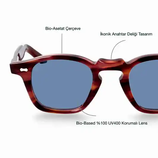 TBD Eyewear Cord Eco Havana / Blue