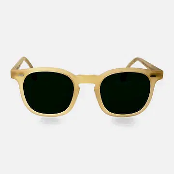 TBD Eyewear Twill Matte Champagne / Bottle Green